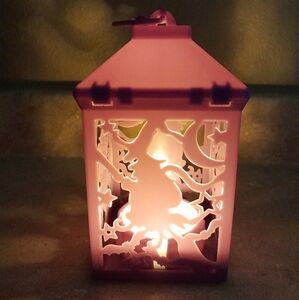 Halloween Witch Flickering  LED Light Lantern NWT Size:OS  Seasonal Collection